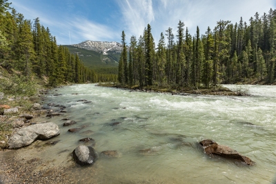 SUNWAPTA FALLS #2 -  BANFF NATIONAL PARK, CANADA